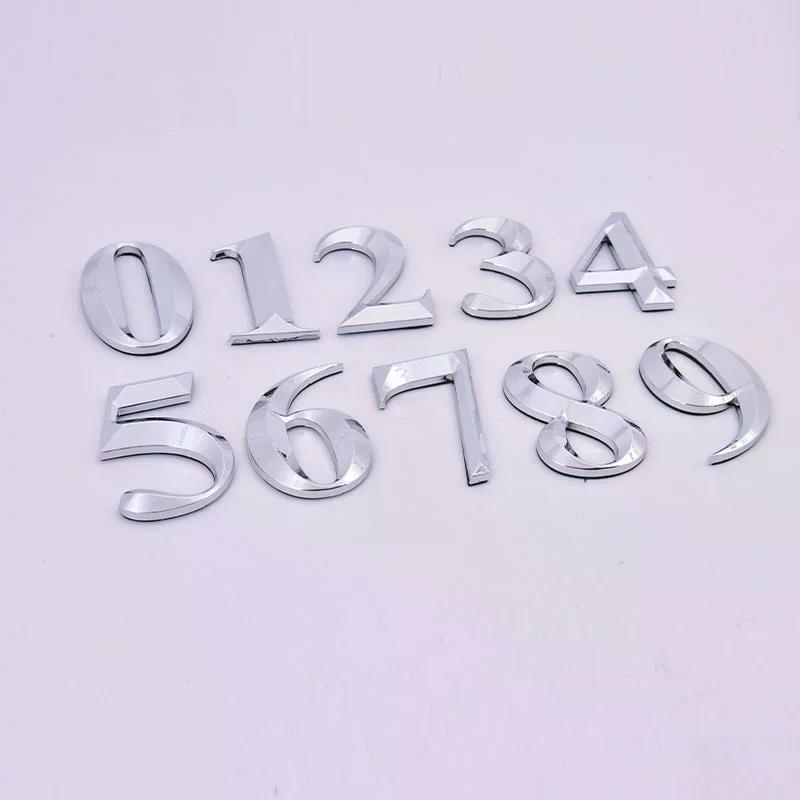 Self Adhesive Door Number Sign House Number Digit Apartment Hotel Office Sticker