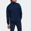 Adidas Originals Trefoil Re-Process Side Stripe Zip-Up Track Jacket Men Outerwear Blue HK7477