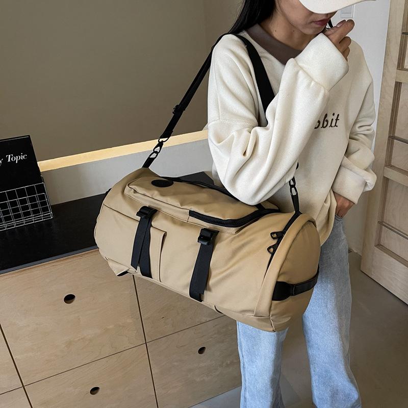 Men's and Women's Multi-functional Bags with Shoe Compartments, Fashionable Business Trip Hand-held Travel Bags, Dry and Wet Separation Fitness Bags