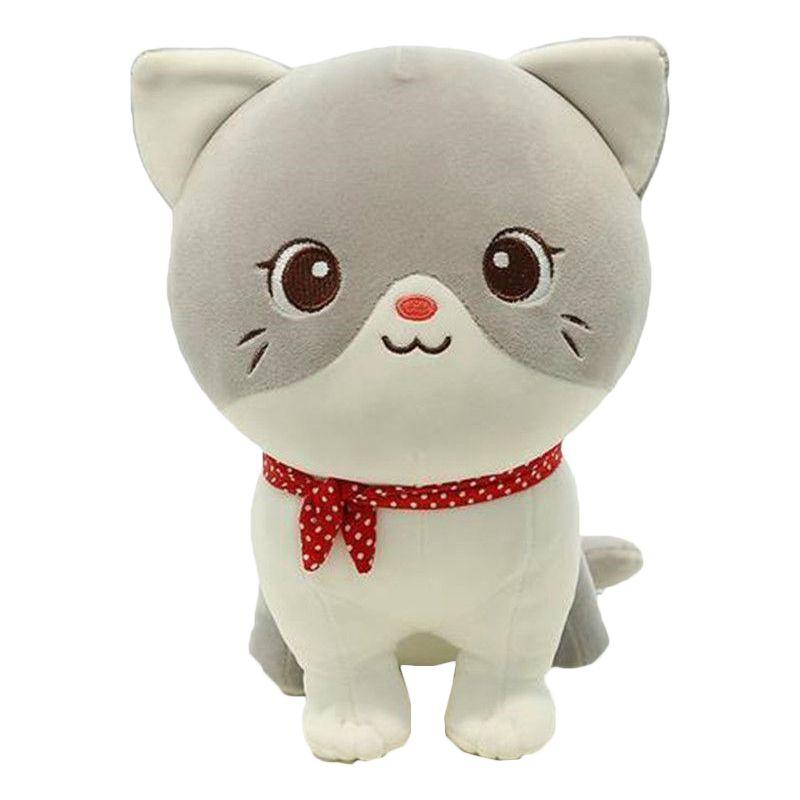 Cat Cute Soft Plush Toys Stuffed Pause Pillow Home Decor Gift Doll For Girl Kids