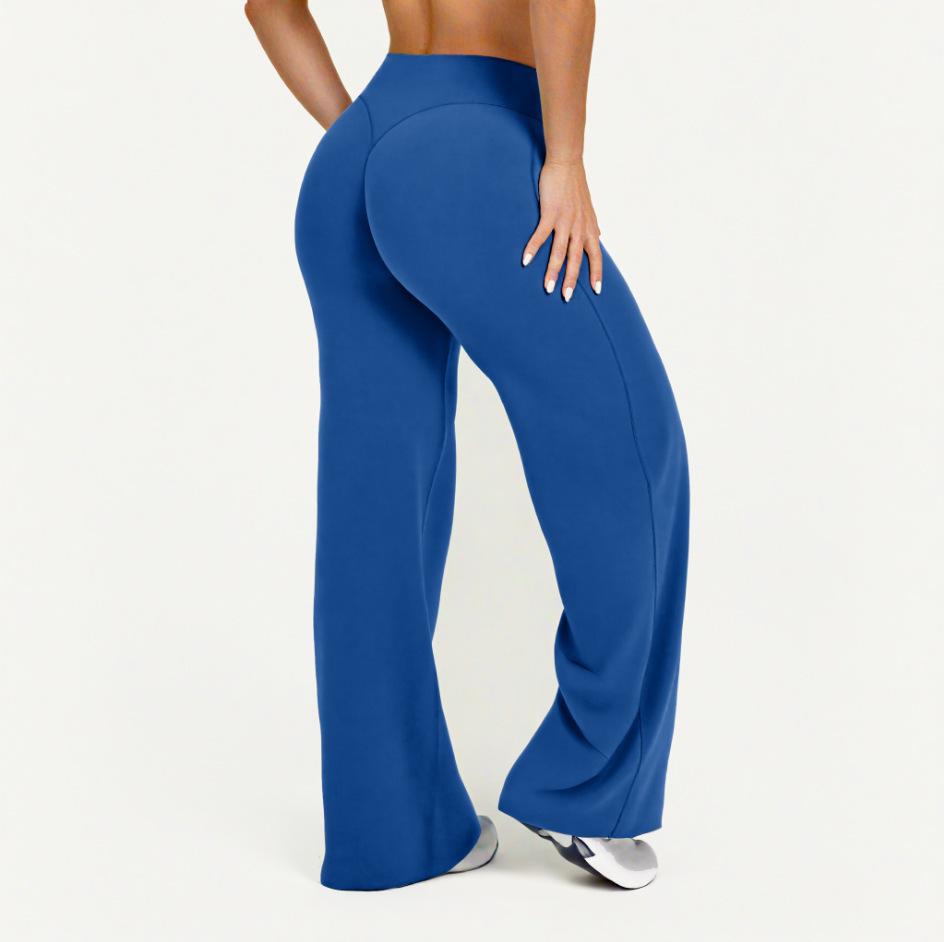 Women's Mid-Waist Super Soft Straight-Leg Yoga Pants