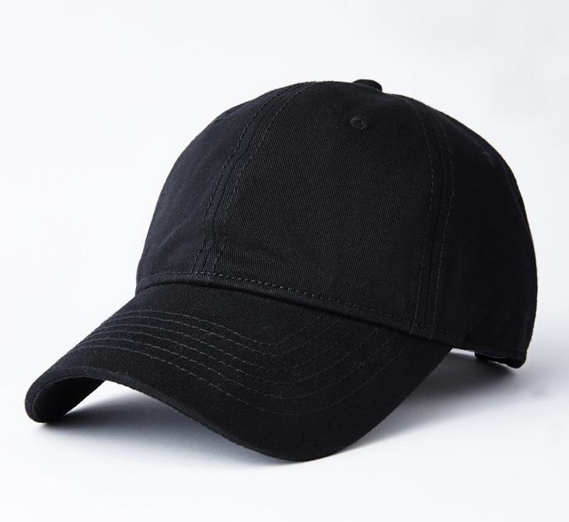 Wholesale Oversize Baseball Caps 100% Cotton Summer Sports Sun Hats for Women Men Big Head Plain Large Snapback Cap Unisex