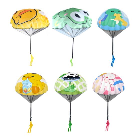 Kids Parachute Toy Tangle Free Digital Parachute Toy Easy To Throw Land Outdoor Indoor Parachute Toy