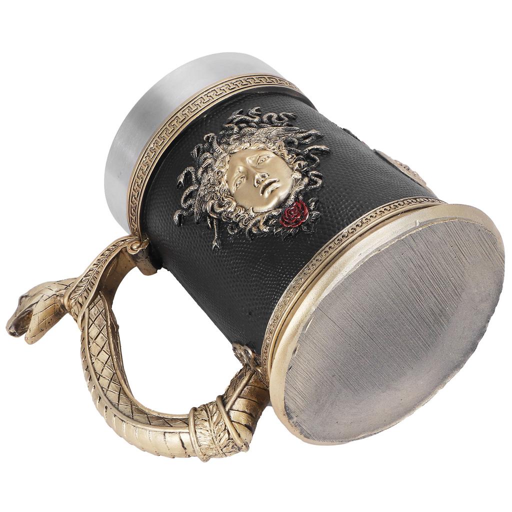 Water Cup Innovative Stainless Steel Beer Whiskey Mug for Home Office Halloween Party