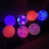 Glowing Balls High Elasticity Toddler Gift Battery-free High Bright Playground Balls for Kids