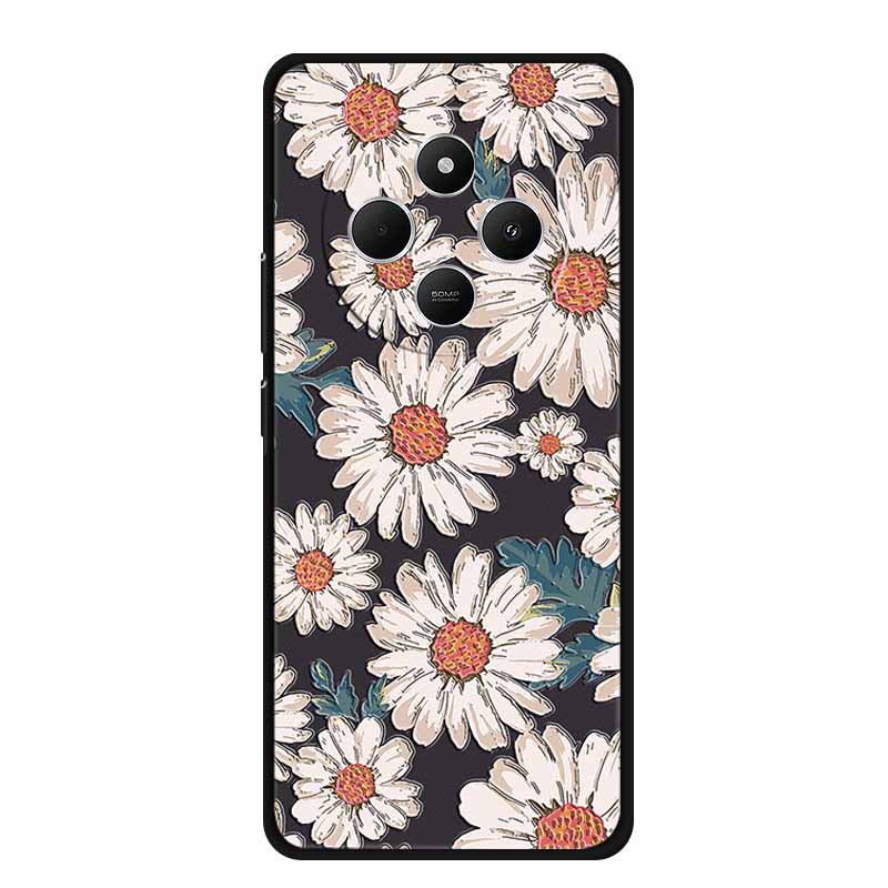3D Emboss Case For Vivo Y300 Pro 5G Phone Case Relief Flowers Soft Silicone Coque For Vivo Y300 Pro Back Cover Case Funda Shell