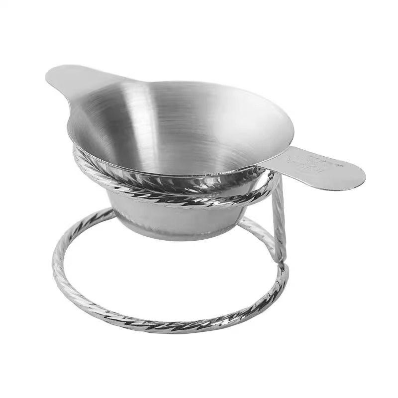 Stainless Steel Mesh Tea Infuser and Strainer with Fine Holes – Tea Pot Separator and Filter
