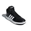 Adidas Hoops 2.0 Mid 'Black White' Sneakers BB7207