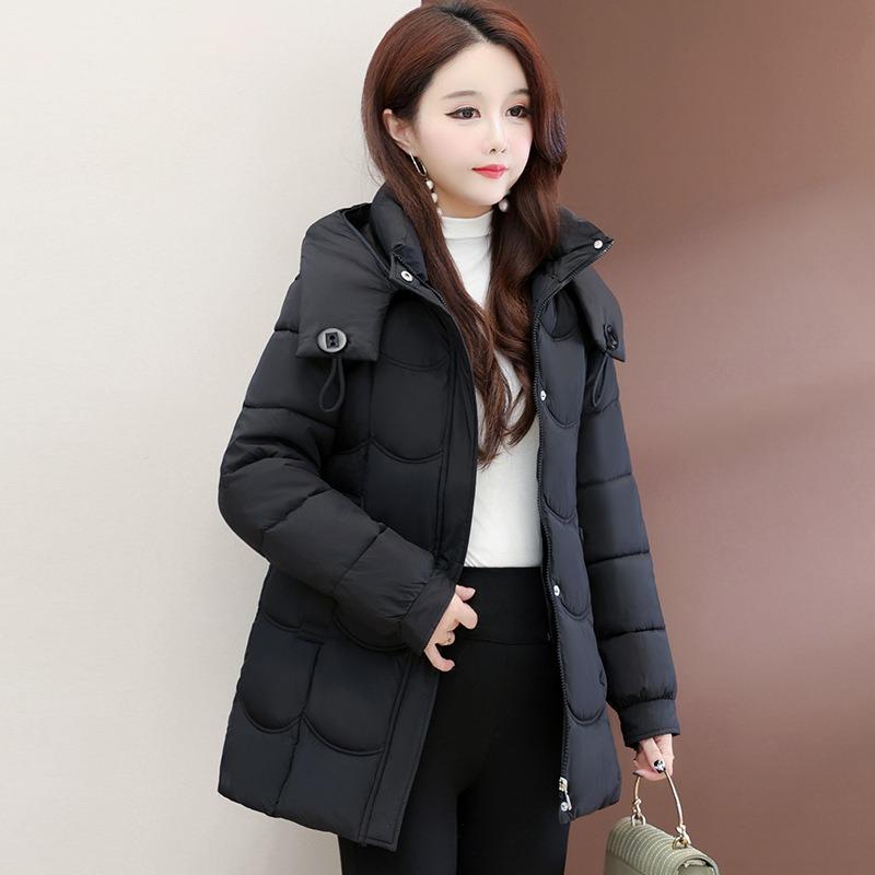 Down Cotton-padded Clothes Women's Short Winter New Fashion Cotton-padded Clothes Casual Warmth Loose Cotton-padded Jackets Trendy