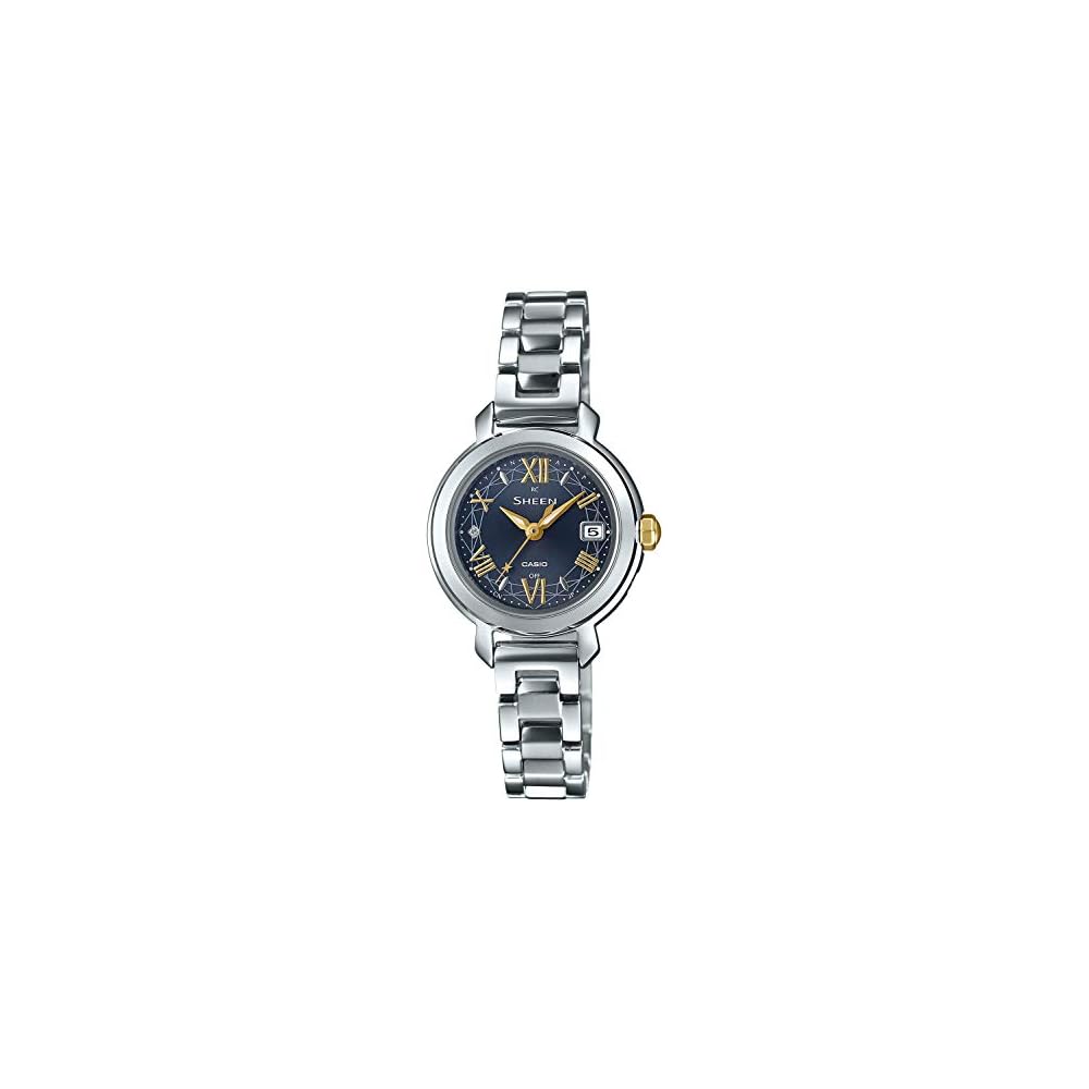 Casio Scene Solar Radio-Controlled Watch SHW-5300D-2AJF Women s Silver Stainless Steel 50m Water Resistant