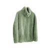 Women's Winter Thick Double Sided Velvet Stand Collar Warm Hoodie With Added Fleece