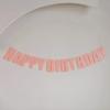 Creative Laser Birthday Flag Decoration Party Supplies Alphabet Happy Birthday Banner Bunting