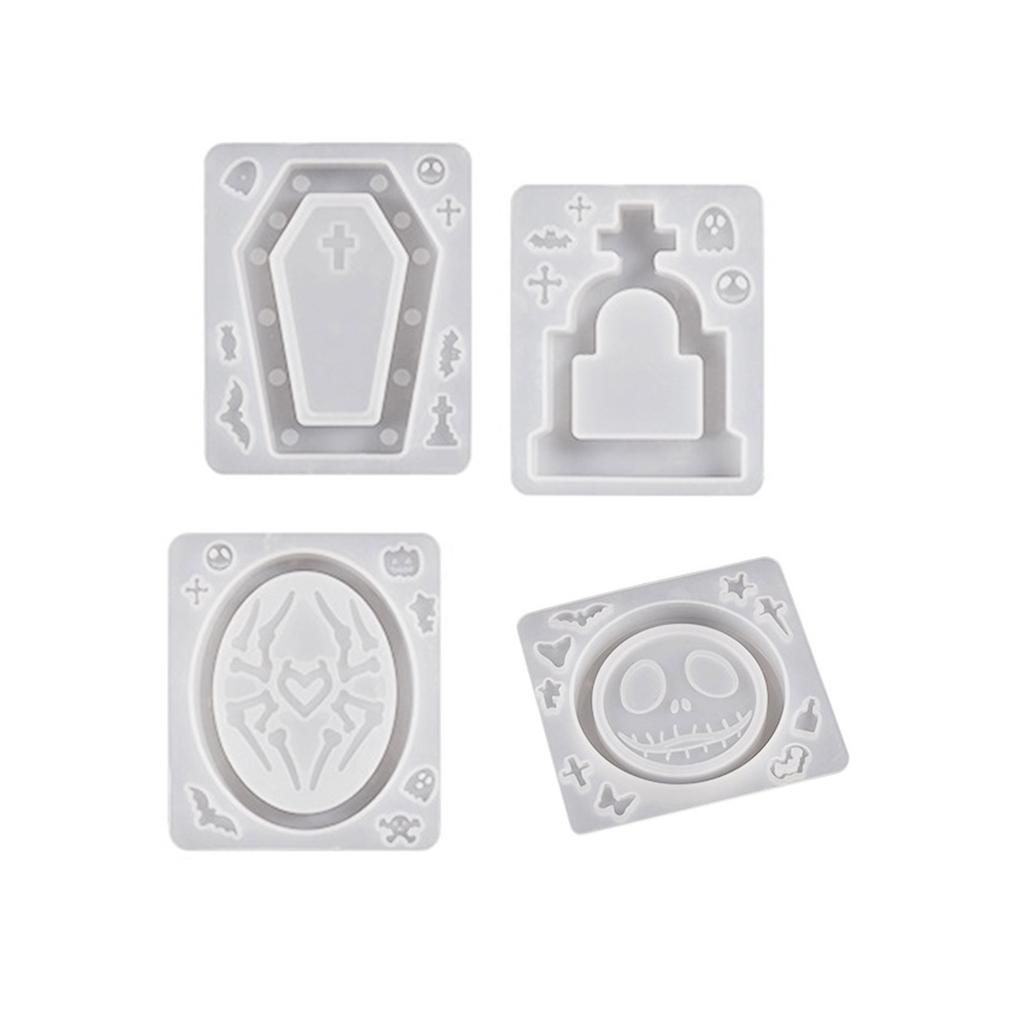 Creative Quicksand Mold Pendants Keychains Crystal Epoxy Resin Shaker Mould Soft Silicone Mold for DIY Crafts