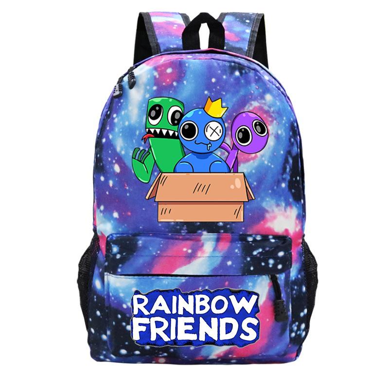 Cartoon Backpack For Primary School Students, Junior High School Students, Campus Burden Reduction Schoolbag Wide Shoulder Large Capacity Computer Bag