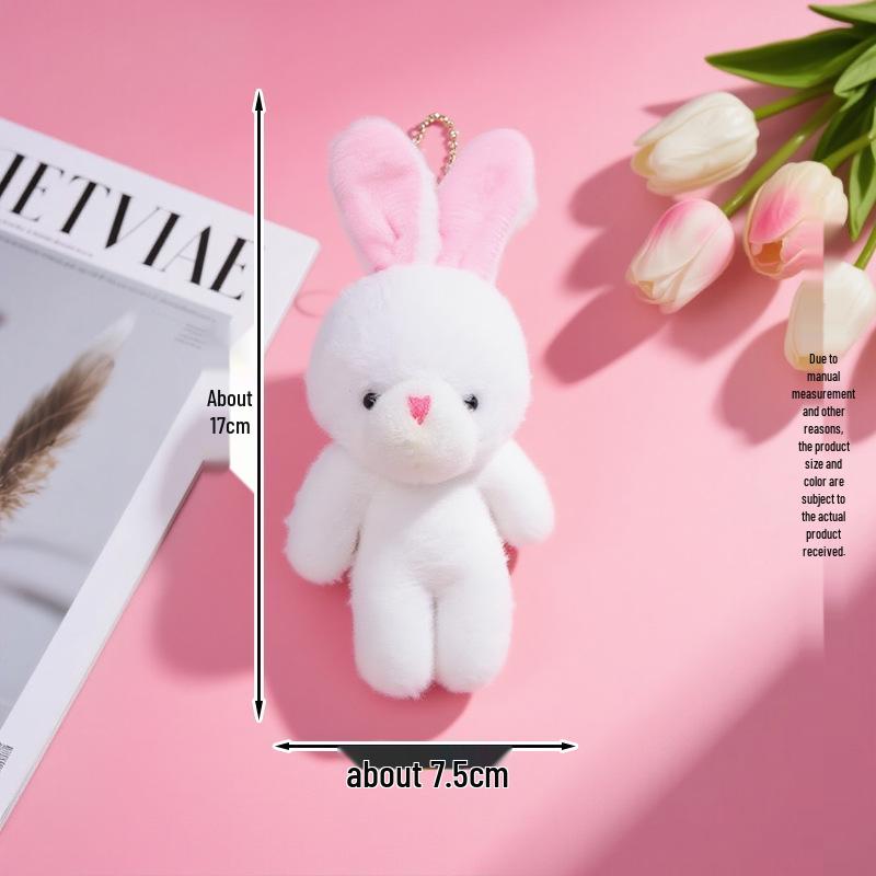 Soft Blush Bear Onesie with Cute Bear Pendant Ornament Gift Set
