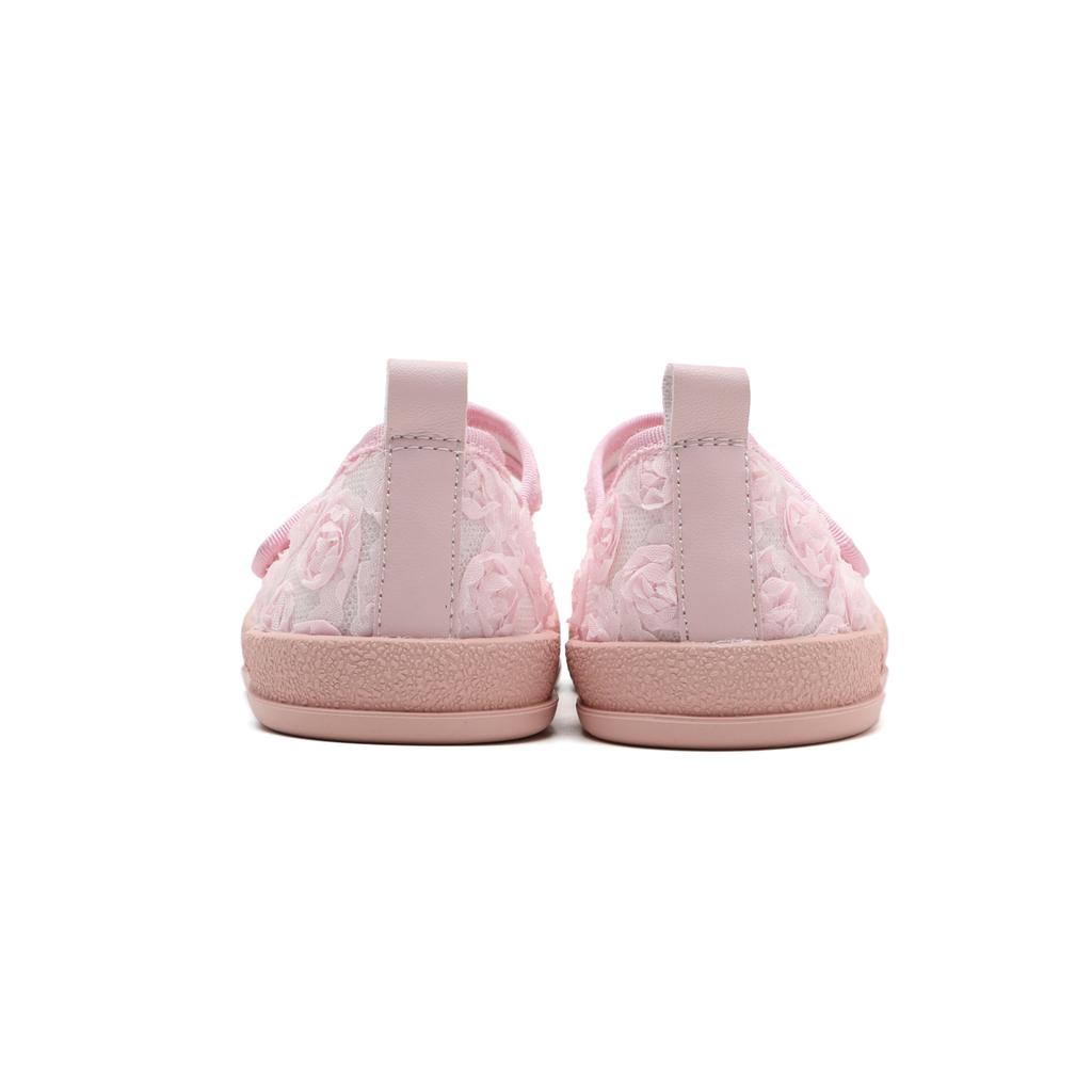 Girls' fashionable, sweet, mesh breathable princess shoes