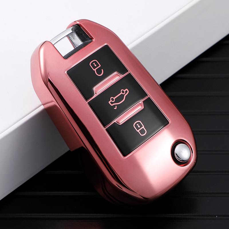 Dongfeng Peugeot Key Case for 308, 2008, 3008, 408, 301 Models