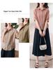 Chic Youthful Tencel Women's Summer Short Sleeve Loose Casual Top 2025 Style