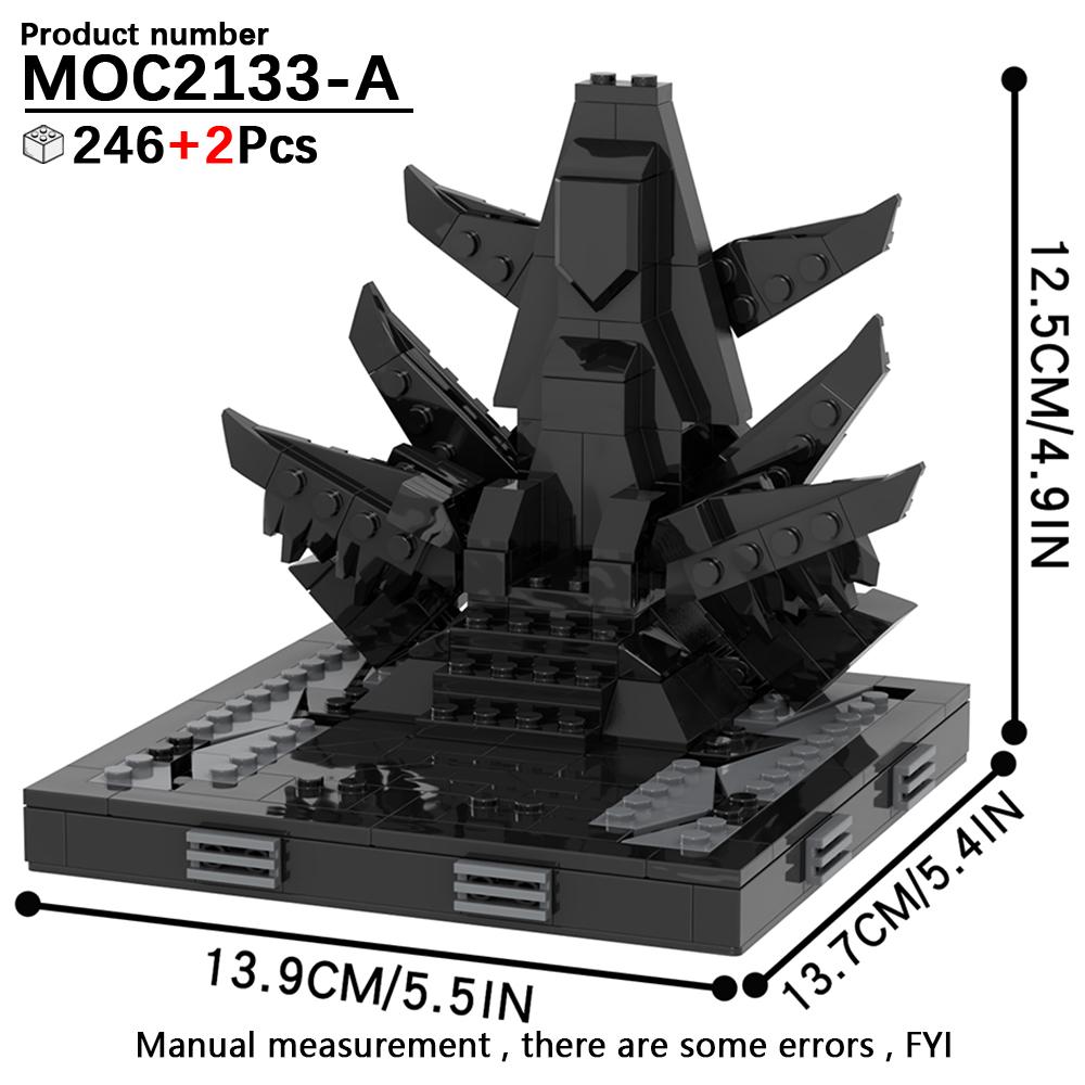 MOOXI Seria Wojen Kosmicznych Model Scenariuszowy MOC Klocki DIY Diorama Zabawki dla Dorosłych i Dzieci Zestaw Klocków Prezenty Montessori Dekoracja