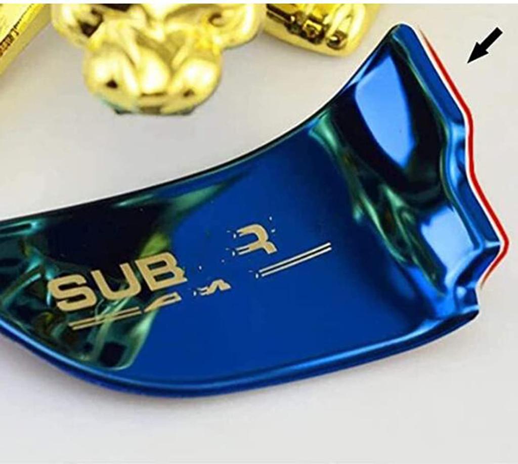 Lightbbuddy Subaru Indoor Inner Door Plate Interior Inner Parts Dress Up Set of 4 (Blue)