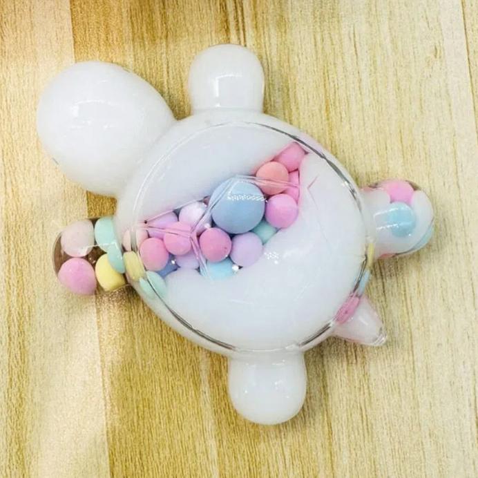 Shiny Cartoon Turtle Toy Cute Turtle Small Ornament Statue Candy Color Turtle Dolls  Couple Gifts