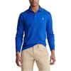 Polo Ralph Lauren Small Pony Logo Embroidered Solid Color Pullover Long Sleeve Polo Shirt Men tops 710760127-006