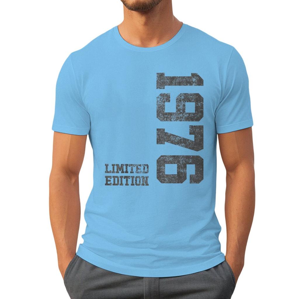 1976 Years T-Shirts Made In 1976 Limited Edition Unisex Unisex 50th Irthday Gifts Short Sleeve Vintage Tshirts