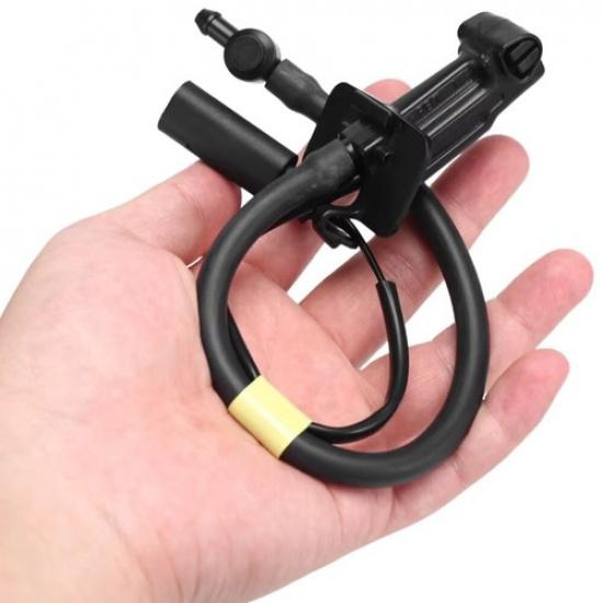 2 PCS Front Windshield Washer Nozzles For Land Rover Discovery 3.0L V6 2017-