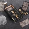Wooden Tarot Card Case with Card Stand Tarot Case Tarot Stand Card Stand Oracle Card Case (Sacred Eye)