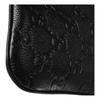 Gucci GG Emblem Logo Embossed Pebbled Leather Mini Crossbody Bag Women bags Black 815278-AAEEM-1000