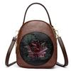 2025 Autumn-Winter Women's Lotus Handbag: Versatile Embossed Crossbody & Shoulder Bag