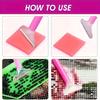 5D DIY Diamond Painting Tools Kits Drill Plate Tool Set Mosaic Glue Pen Kit Storage Containers Diamond Embroidery Accessories