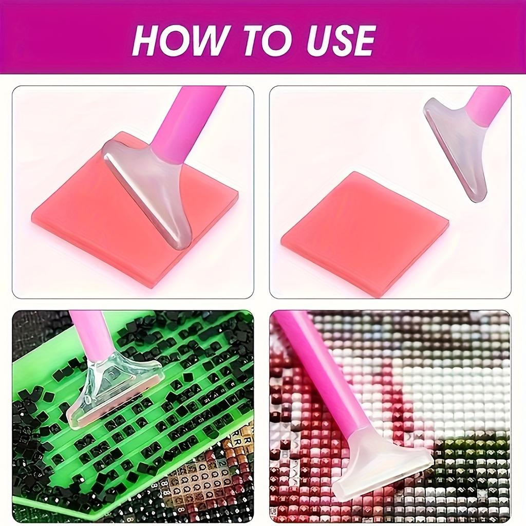 5D DIY Diamond Painting Tools Kits Drill Plate Tool Set Mosaic Glue Pen Kit Storage Containers Diamond Embroidery Accessories