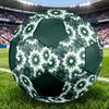 1pc Abstract Floral Durable Soccer Ball/Football, Size 5, Perfect for Training, Entertainment And Competition,Gift yy26060686