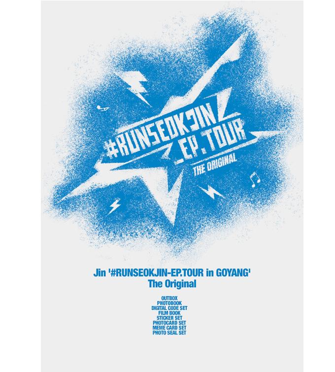 [Vorbestellung] [SET] JIN – ‘#RUNSEOKJIN_EP.TOUR in GOYANG’ Das Original + CHALLENGE BOOK