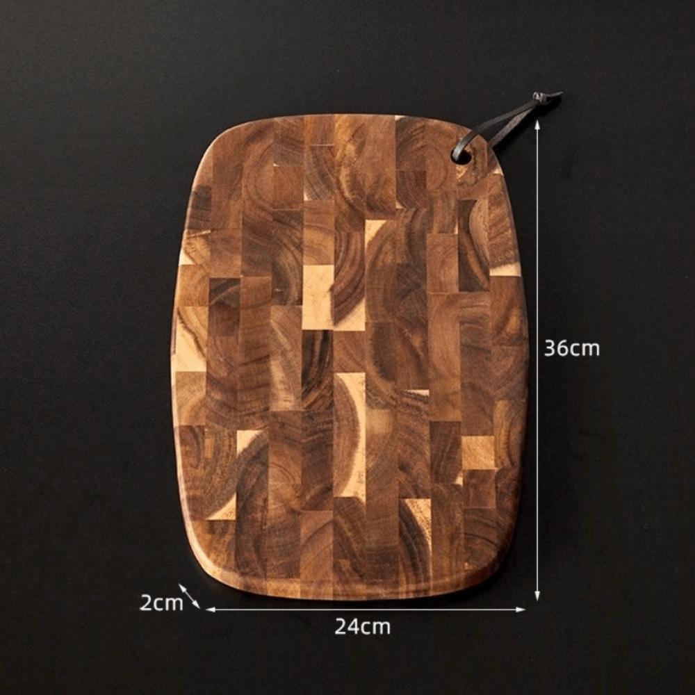 Double-sided Wooden Chopping Board Damp-proof Cutting Board Mats Vegetable Cutting Board  Household