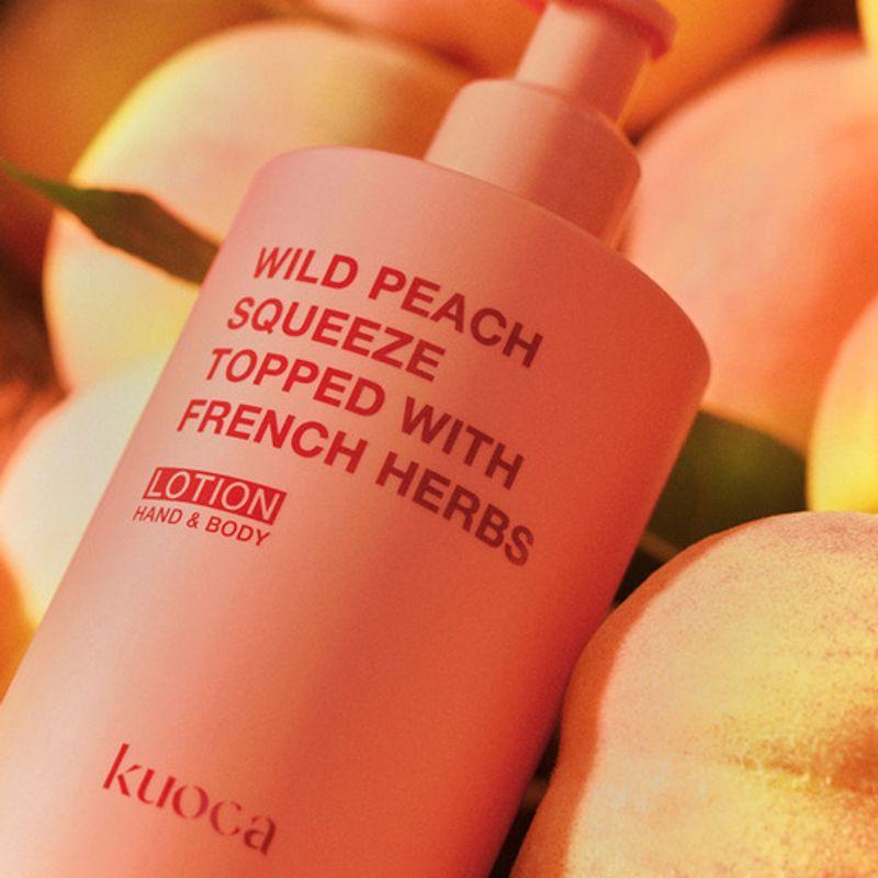 Kuoca Wild Peach Hand & Body Lotion 300ml Wild Peach Hand & Body Lotion 300ml