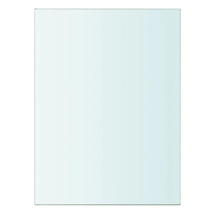 Panneau d'étagère - vidaXL - Verre transparent - 20 x 15 cm - Verre trempé - Contemporain