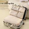 Foldable Hanging Travel Storage Bag Portable Waterproof Multi-Pocket Clothing Underwear Packing Organizer for Travelers