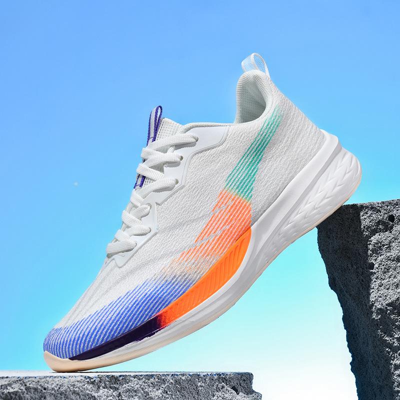 Herrenschuhe Frühling und Herbst Outdoor-Laufschuhe stoßdämpfende Laufschuhe weiche Sohle vielseitige lässige Sportschuhe