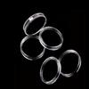 10Pcs 19Mm Clear Round Cases Coin Storage Capsules Holder Round Plastic