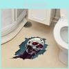 Halloween Modern Minimalist Pvc Zombie Wall Sticker For Living Room And Home Decor