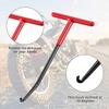 Universal Motorcycle Exhaust Spring Hook T Handle Exhaust Pipe Spring Wrench Puller Cotter Pin Removal Tool Installer Hooks