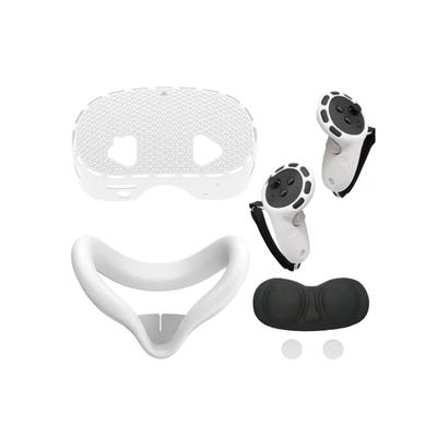 VR Protector For Meta Quest 3S Glasses Facial Controller Cover VR Headset Protective Face Pad Replacement