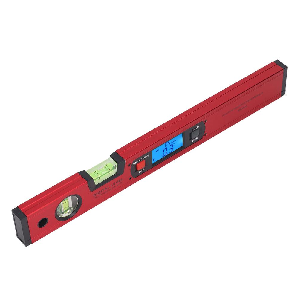 400mm Digital Level Ruler Electronic LCD Display Aluminium Alloy Magnetic Digital Protractor