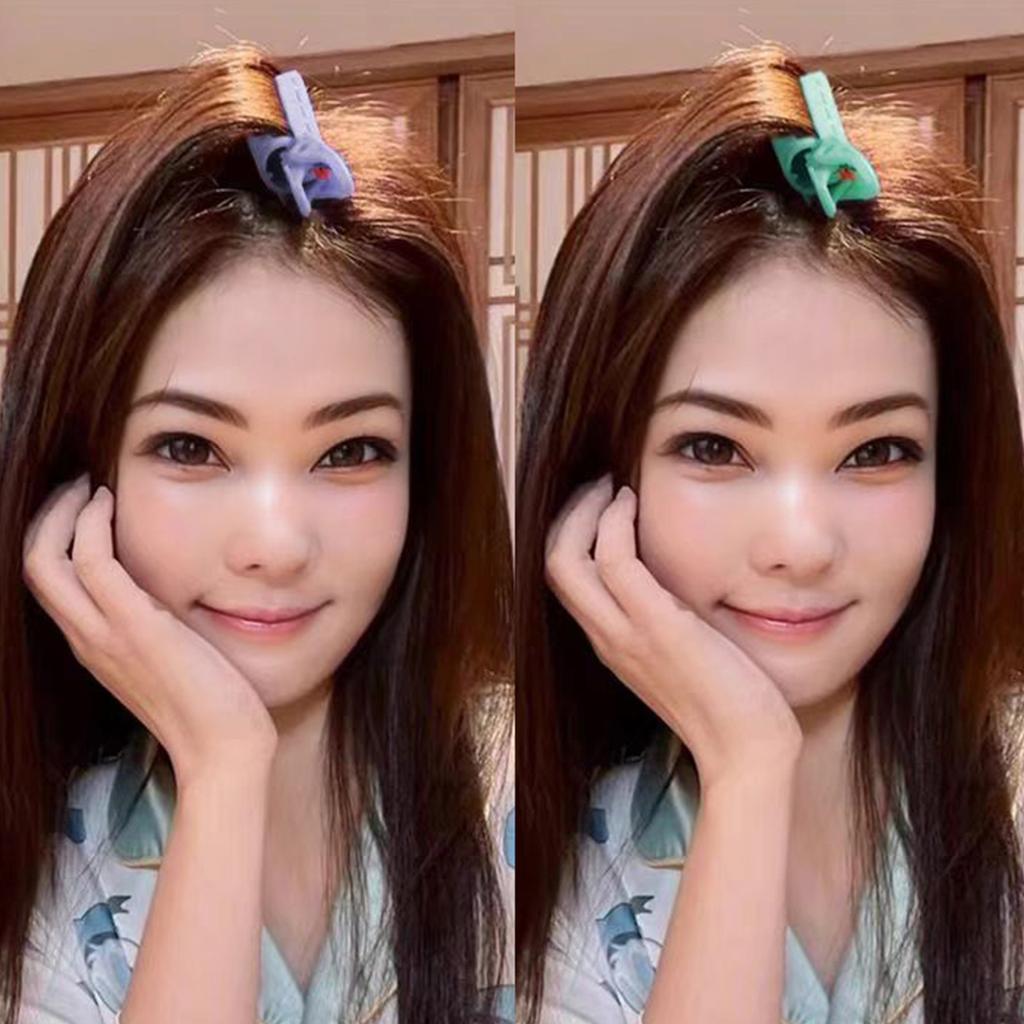 3Style Fluffy Curling Bangs Clips for Women,Hair Roots Volumizing Hairpin HairClips Fixed Shape Clips Fashion Volume Hair Roller