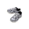 New Balance Kids' 740 Bungee Lace 'White/Silver Metallic' IZ740WSM