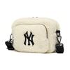 MLB New York Yankees Logo Fleece Camera Bag Unisex Shoulder Bag White 3ACRS0316-50CRS