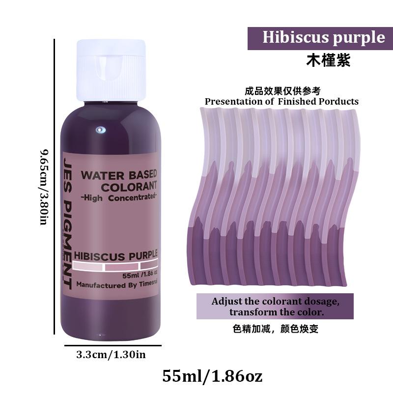 55ml Hochkonzentrierter Wasserbasierter Farbstoff Gips Harz Färbefarben OEM Farbpaste Harzpigment Formen