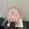 Schoolbag Cute Girl Cartoon Backpack Bag Women 1011 New Fashion High Sense Small Backpack Casual Student Bag